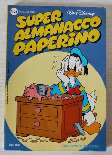 Super almanacco paperino - paperino, n.23