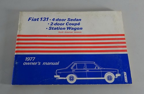Manuale uso - manuale, fiat