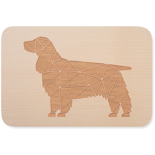 Cocker spaniel stile origami - spaniel,,