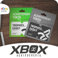 ? XBOX ACHIEVEMENTS UNLOCK TOKEN 100% COMPLETAMENTO GIOCO TROFEO GAMERSCORE