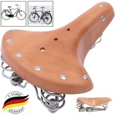 Sella in pelle per bicicletta