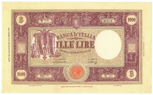 1000 lire barbetti grande - barbetti,