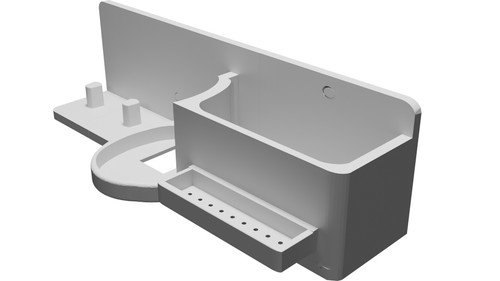 Porta spazzolino elettrico - porta,