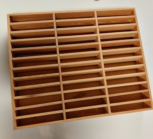 Porta musicassette legno - musicassette, 48