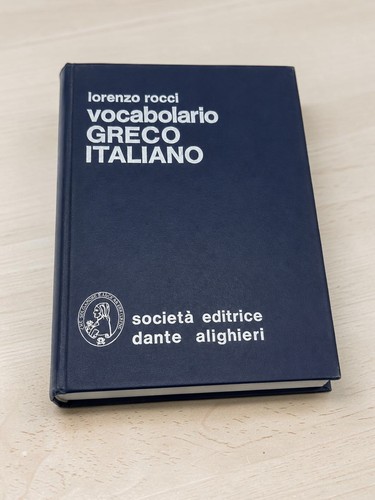 Rocci vocabolario greco - vocabolario,