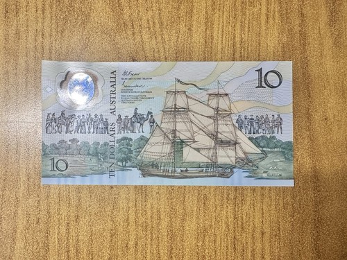 Banconota australia dollari - banconota, 10