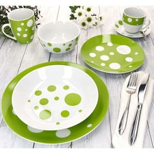 Set 6 tazze porcellana verde