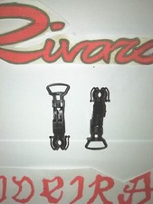 RIVAROSSI-RICAMBIO-114691-COPPIA DI GANCI X CARRI E CARROZZE LUNGO CM. 3,5-NUOVI