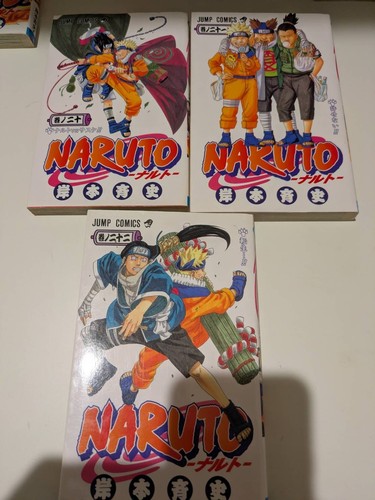 Naruto comic books 1st print - naruto,