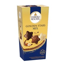 Ferrero Rocher Golden Stars Mix, Cioccolatini Assortiti - 115g
