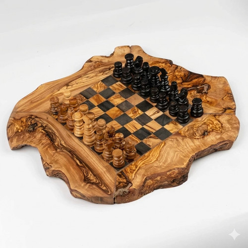 Scacchiera pregiato legno - scacchiera, in