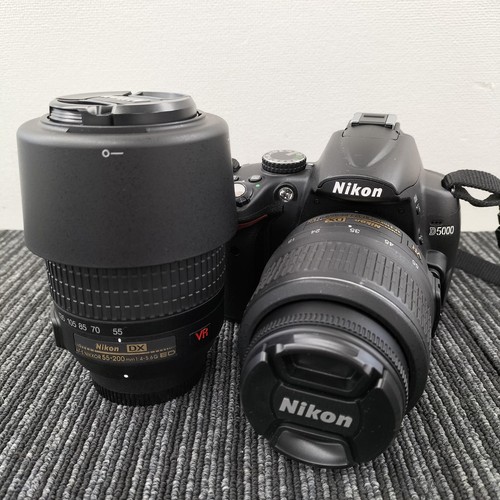 Nikon d5000 double zoom - nikon, kit