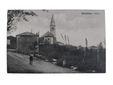 Duttogliano Carso vg.1932 Dutovlje Trieste Italia Slovenia timbro Ambulante AMB