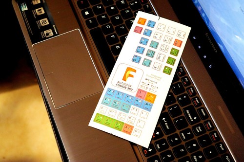 Fusion 360 tastiere - 360,