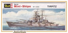 TIRPITZ REVELL MINI SHIP  1:1200 Nave Miniatura Boat  Model Vintage