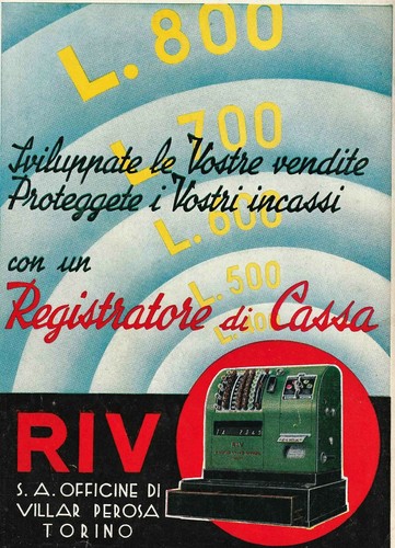 Pubblicita 1940 riv - pubblicita',