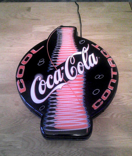 Coca cola insegna luminosa - coca,