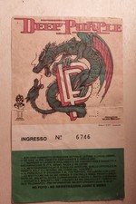 Biglietto Concerto Deep Purple