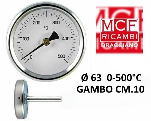 Pirometro con gambo ø - con,