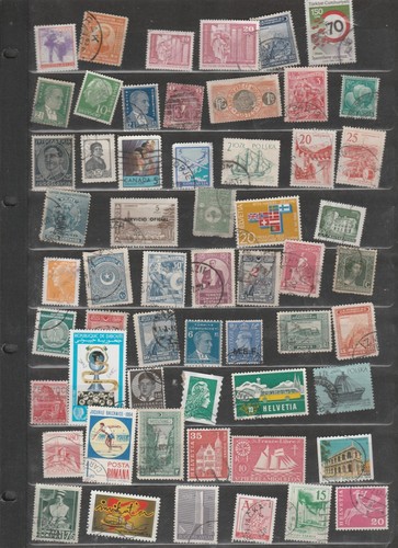 Francobolli lotto mondiali - francobolli,