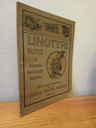 Linotype notes printing - notes,
