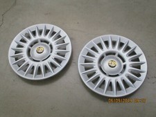 2 BORCHIE - COPPA RUOTA ALFA ROMEO 147 - 15 POLLICI - NUOVE