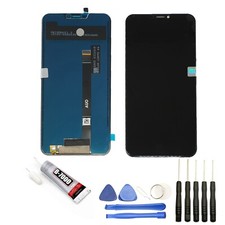 VITRE + ECRAN LCD POUR ASUS ZENFONE 5 ZE620KL X00QD 6.2" NOIR + OUTILS + COLLE