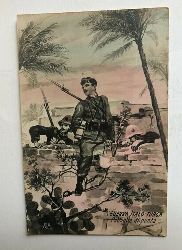 Cartolina militare guerra - militare,