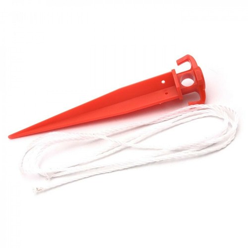 Picchetto con corda supporto - x,