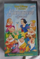 VHS 1 WALT DISNEY BIANCANEVE