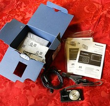 FOTOCAMERA PANASONIC LUMIX-LEICA DMC-FX33 NERA -COMPLETA NON FUNZIONANTE