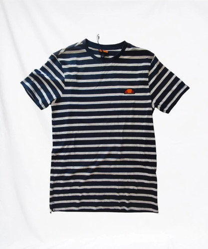 Shirt ellesse righe logo - a,