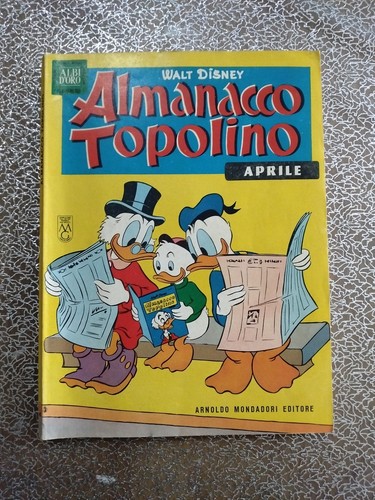 Almanacco topolino aprile 1964 - topolino,