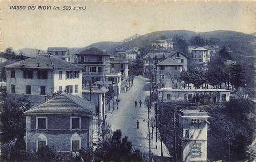 G3627 cartolina passo giovi - cartolina,