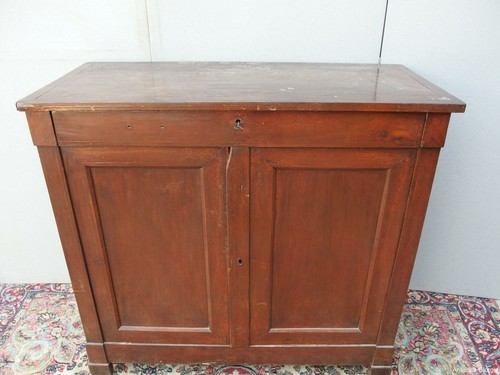 Credenza noce due porte - a,