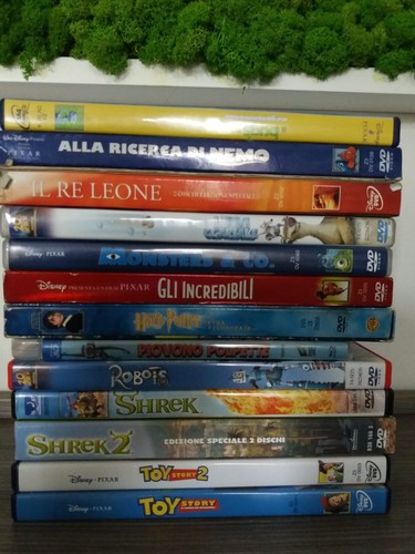Lotto dvd cartoni - 13,