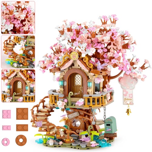 Sakura albero mattoncini kit