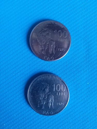 Monete 100 lire fao - 100,