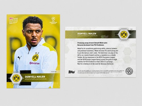Topps now ucl card - now,