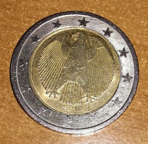 Moneta rara errore - moneta, conio