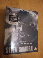 SEVEN SAMURAI- BFI 4K UHD Blu Ray- Limited Edition- Akira Kurosawa- NEW SEALED 