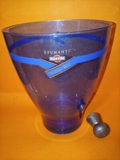 PORTA GHIACCIO SPUMANTI MARTINI SIGILLO BLU +TAPPO MARTINI