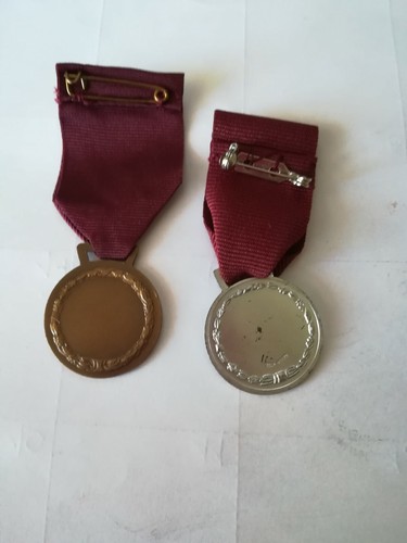 Medaglie avis argento bronzo - medaglie, e