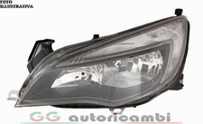 FARO PER OPEL ASTRA J 12-15 H7/H7/H7 PARABOLA NERA CON LED DESTRO