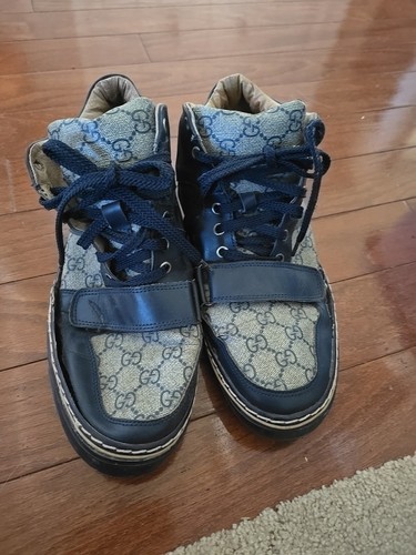 Sneakers gucci alte - alte, blu