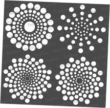  Stencil Mandala Dot