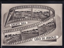 Cartolina Saluti dal Lido di Jesolo VEDUTINE E621