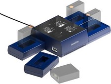 Caricabatteria per Fotocamera a 4 Porte e Kit di Ricarica