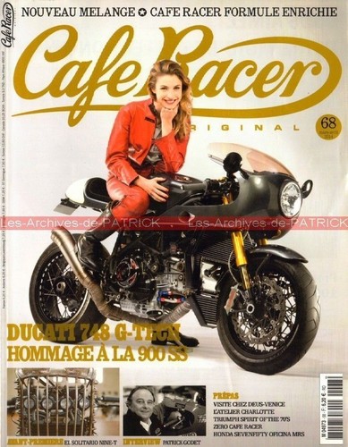 Cafe racer triumph daytona - cafe, 68