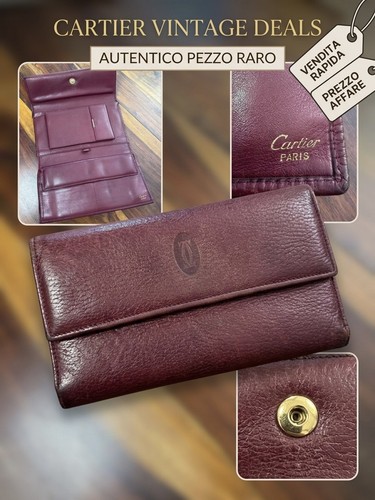 Portafoglio cartier vintage - portafoglio,